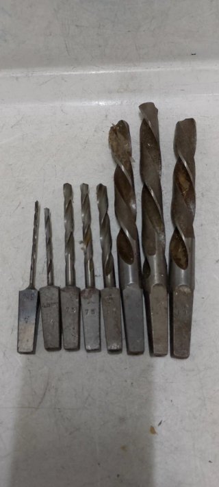 8 brocas para taladro vertical