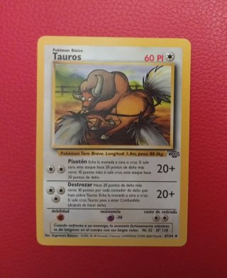 Carta Pokémon Tauros jungla