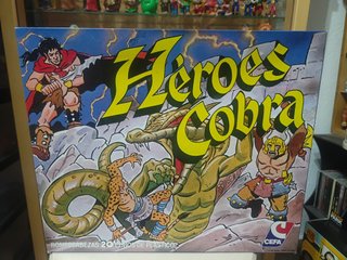 Juego Heroes cobra Cefa 1981 Nuevo a estrenar