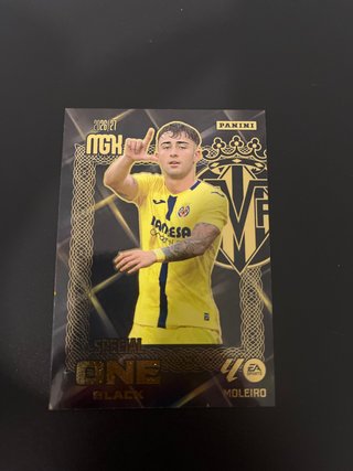 Carta Panini Moleiro Special One Black
