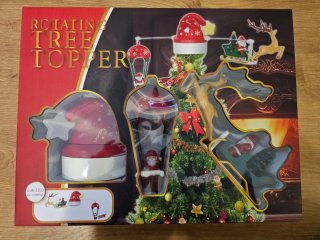 Decoración Giratoria para Árbol de Navidad