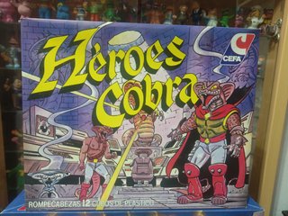 Juego Heroes cobra Cefa 1981 Nuevo a estrenar