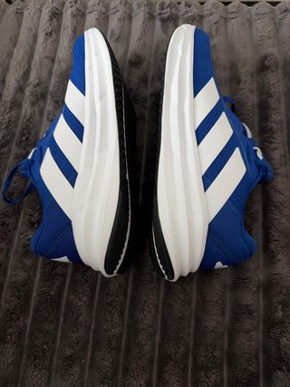 Zapatillas Adidas Azul y Blanco