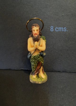 San Onofre, Figura de 8 cms. Con Medalla.