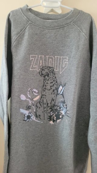 Vestido Zadig & Voltaire Gris talla 12 niña