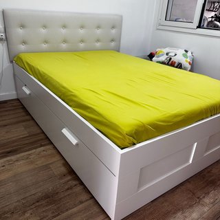 Cama Brimnes IKEA con almacenaje