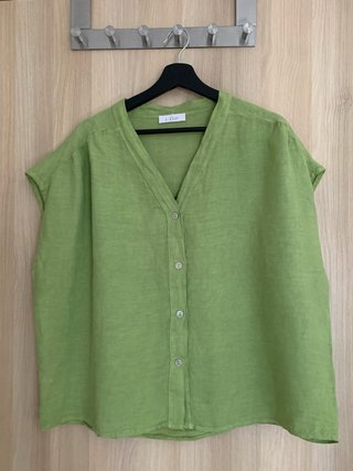Camisa de Lino Verde LÖP