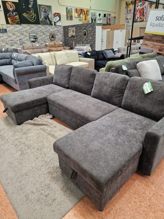 Sofá Chaise Longue Utah con Arcón