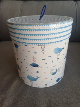 Caja Redonda Decorativa Infantil