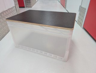 Eurobox con Tapa de Madera