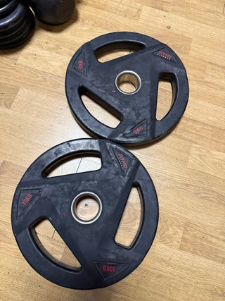 2 Discos Olímpicos FITFIU de 10kg