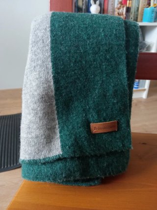 Bufanda Pedro del Hierro Verde y Gris