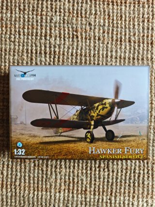 Maqueta Lukgraph Hawker Fury 1/32