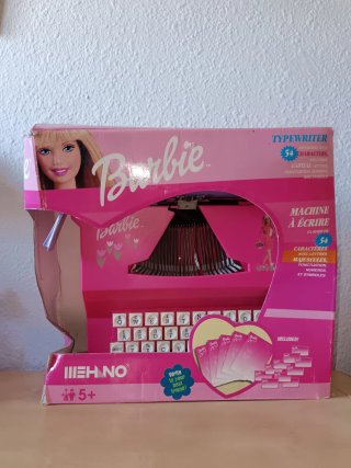 Macchina da scrivere Barbie Vintage (Mehano)