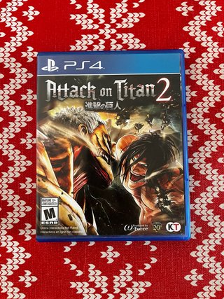 Juego de PS4 (Attack on Titan 1 y 2)