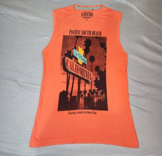 Camiseta sin mangas E-Bound naranja