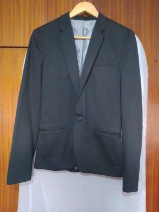 Americana Zara Man Negra