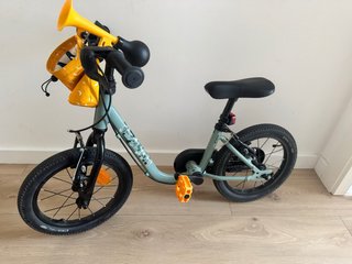 Bicicleta Infantil 14 Pulgadas 2 en 1