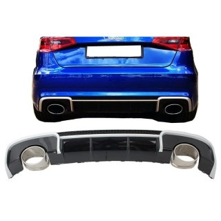 Difusor trasero Audi A3 8V Sportback 3 y 5 Puertas