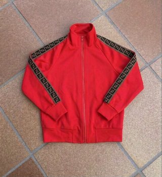 Chaqueta Fendi Kids color rojo