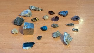 Colección de Fósiles y Minerales