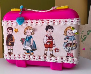 Maleta Infantil sorpresa hecha a mano