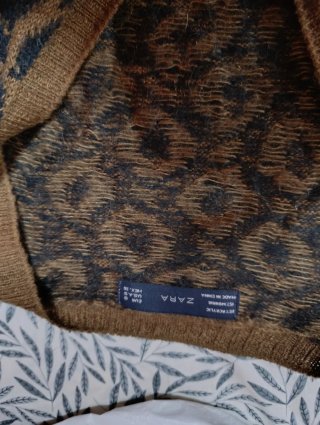 Chaqueta de lana Zara