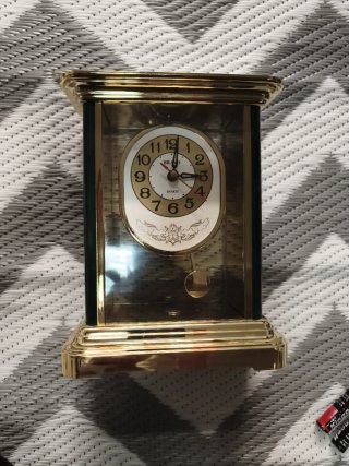 Reloj de Sobremesa Dorado
