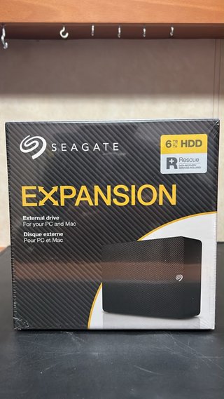 Disco Duro Externo Seagate Expansion 6TB