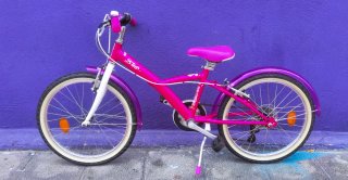 Bicicleta Btwin 20 pulgadas niña