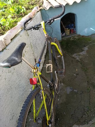 Bicicleta para reparar