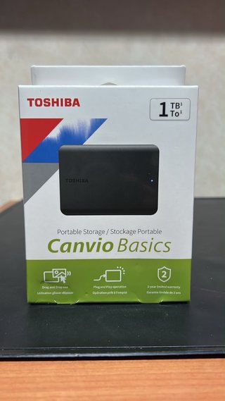 Disco Duro Externo Toshiba Canvio Basics 1TB