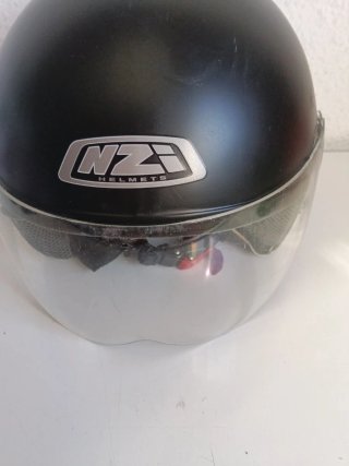 Casco de Moto NZI Helmets Negro