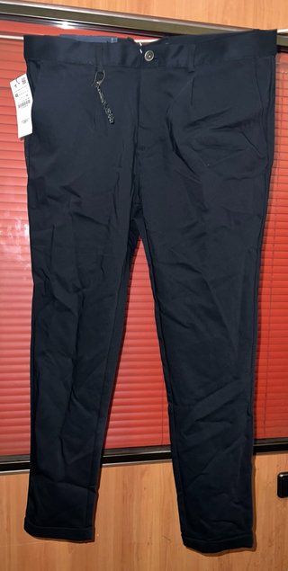 Pantalón Zara Man Skinny Negro