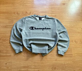 Vintage Champion Grey Crewneck Sweatshirt Large
