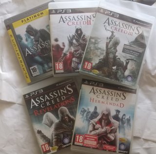 Megapack Saga Assassin's Creed - 5 Juegos PS3