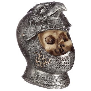 Figura de Calavera con Yelmo de Caballero