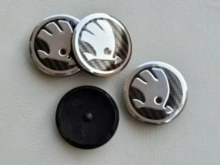 56mm Tapabujes Skoda Centro de Llantas Ruedas