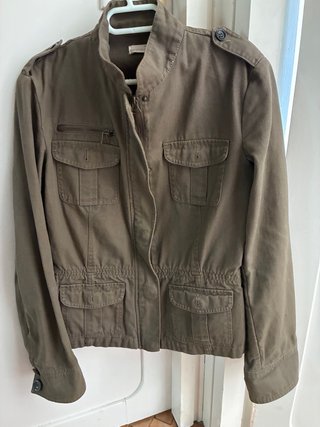 Cazadora Militar Verde