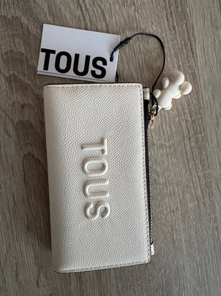 Bolso cartera blancs Tous