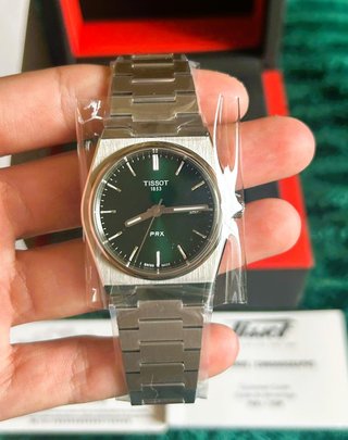 Reloj Tissot PRX 35mm Cuarzo Verde