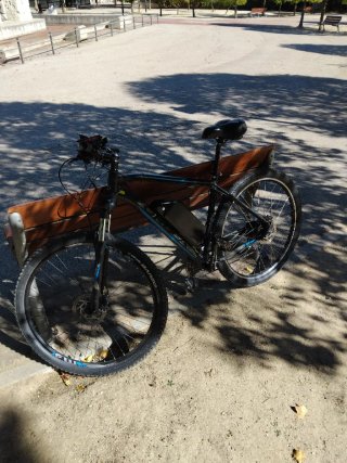 Bicicleta Eléctrica MTB 29 500W Talla L