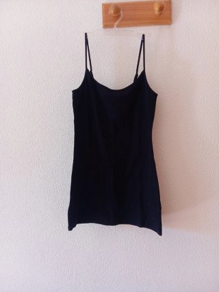 Camiseta de tirantes negra
