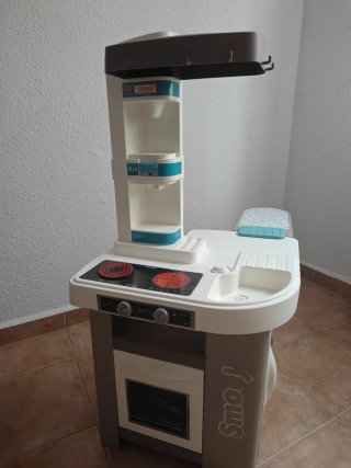 Cocinita 2 en 1 Smoby Tefal Clean con Sonido