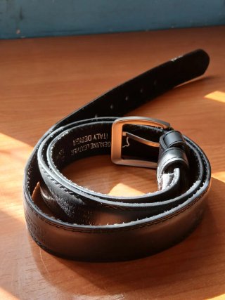 Cinturón Negro Casual de Hombre