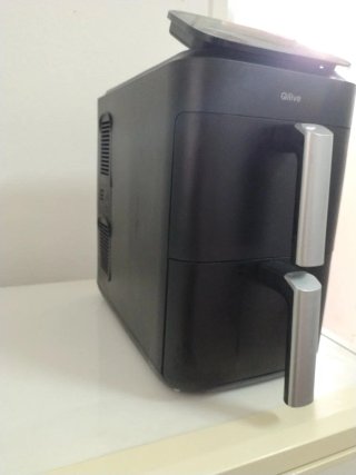 Freidora de aire Qilive negra