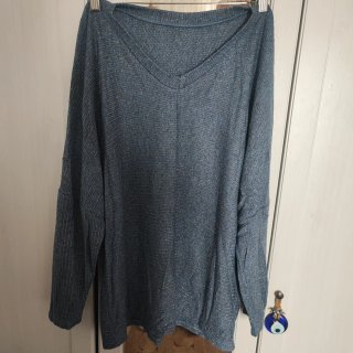 Jersey fino azul