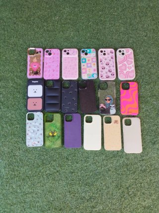 Lote de 18 Fundas para iPhone 15 Como nuevas