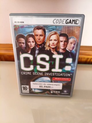 Videojuego PC CSI: Crime Scene Investigation