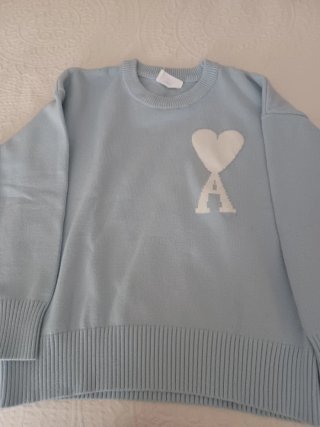 Jersei Ami Paris Azul Claro